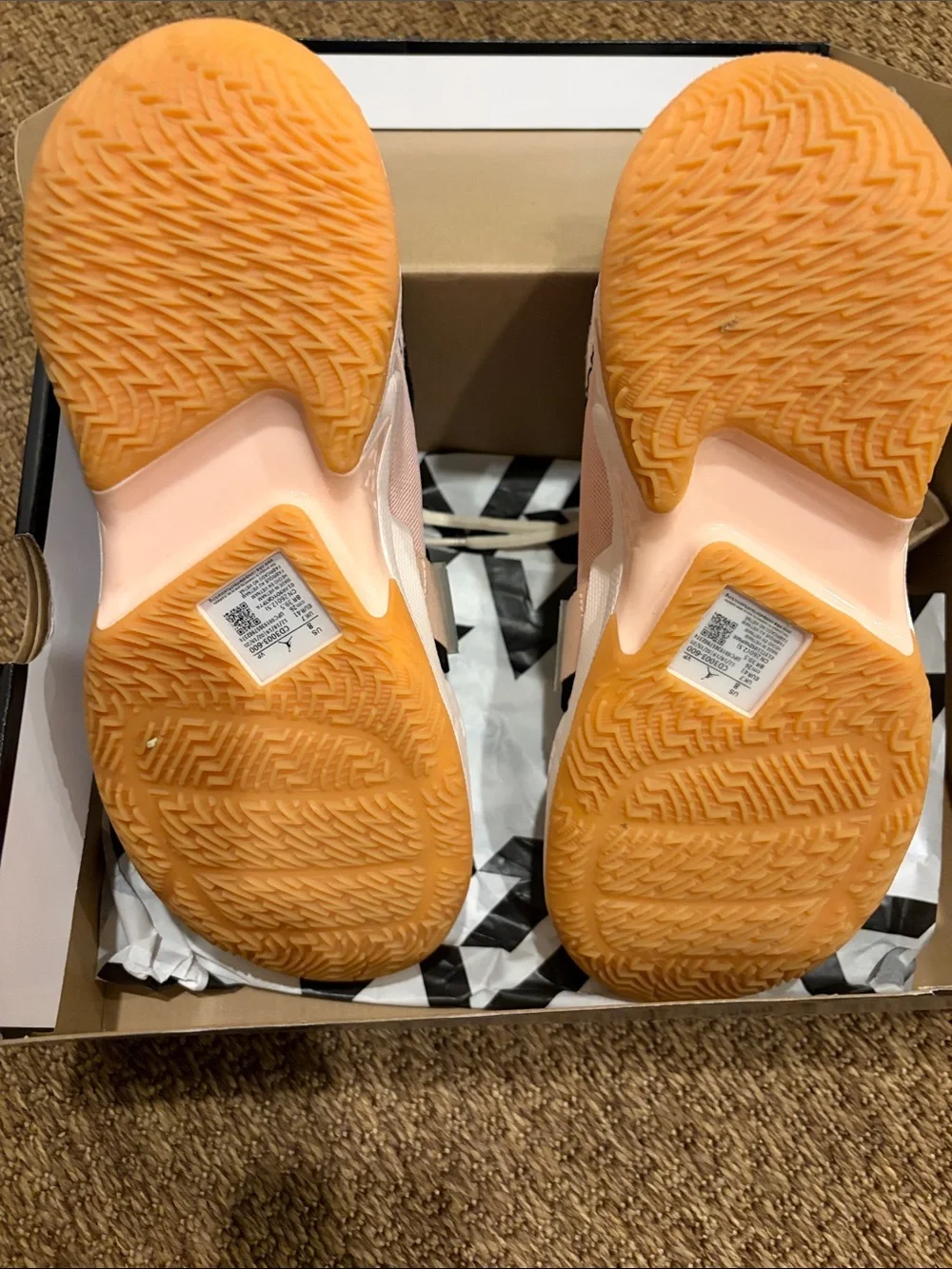 Nike Women's Pink, Black & Gum-Accent Sneakers